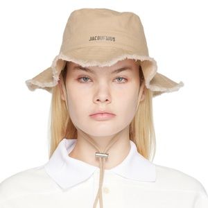 Jacquemus Beige 'Le Bob Artichaut' Hat